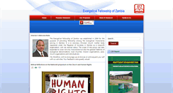 Desktop Screenshot of efzsecretariat.org